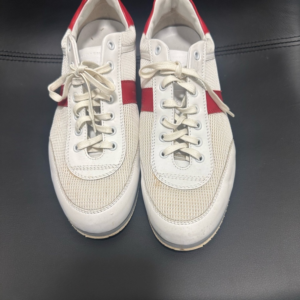 Dior White and Red Men's Sneakers